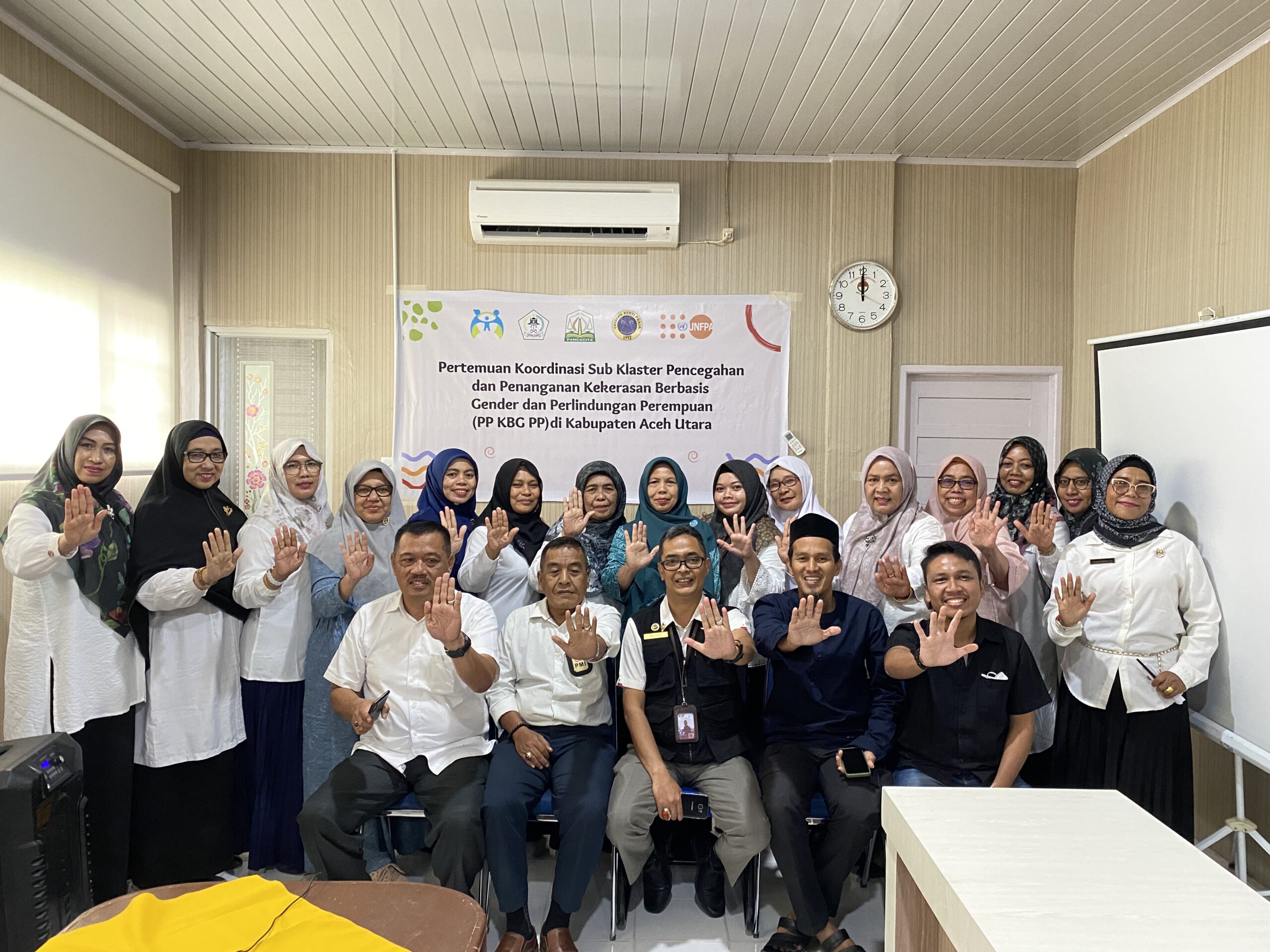 Humanitarian GBVIE Respon: Pertemuan Koordinasi dan Sosialisasi Persiapan Penyusunan Surat Keputusan (SK) Sub Klaster Pencegahan dan Penanganan Kekerasan Berbasis Gender & Perlindungan Perempuan