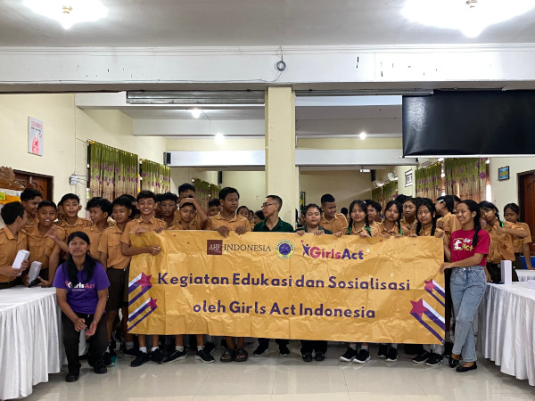 Girls ACT girls act indonesia sosialisasi hiv dan hksr 11 Kerti Praja Foundation