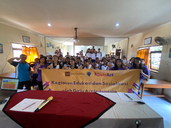 Girls ACT girls act indonesia sosialisasi hiv dan hksr 15 Kerti Praja Foundation