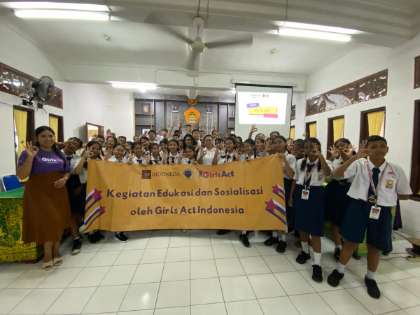 Girls ACT girls act indonesia sosialisasi hiv dan hksr 5 Kerti Praja Foundation